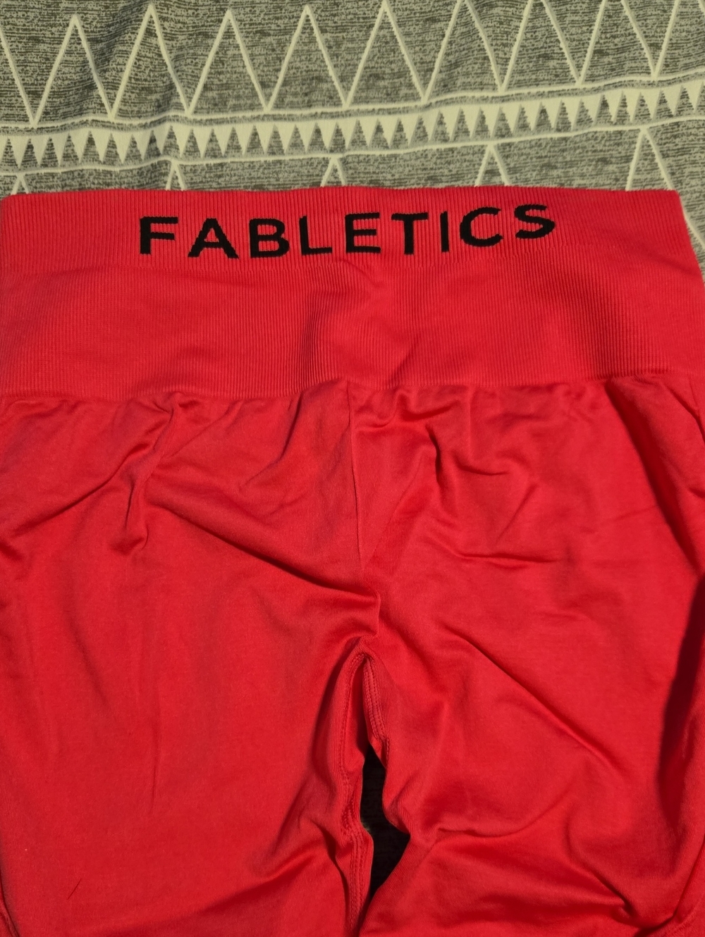 Fabletics Kids Bright Red Performance Leggings
